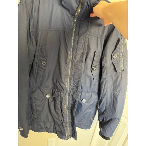 ICEPEAK Men's Blue ICE TECH Zip Jacket Size EU52 Made in Finland Waterproof - Picture 4 of 11